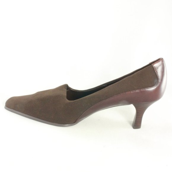 Circa Joan & David Brown Leather Shoes - Picture 8 of 8